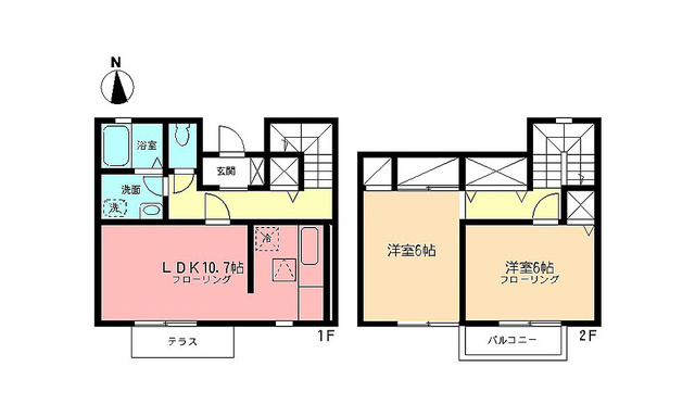 グリーンコーポCの間取り