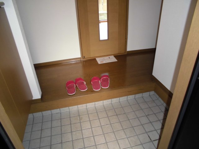 グリーンコーポCの玄関