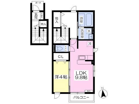 アムールの間取り