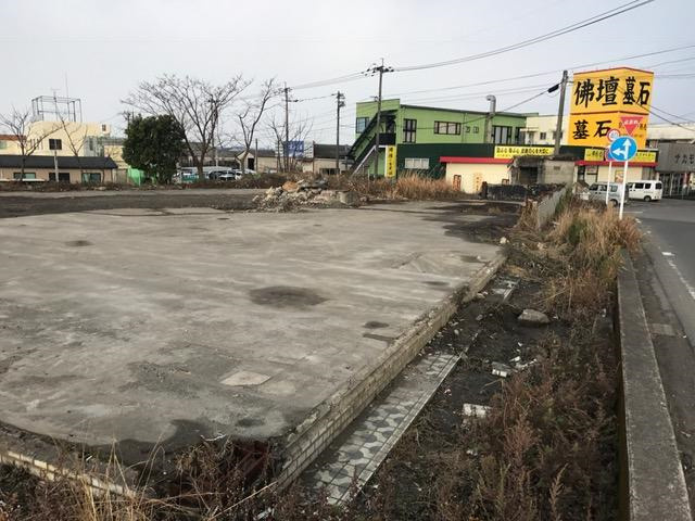 都城市吉尾町の売地の外観