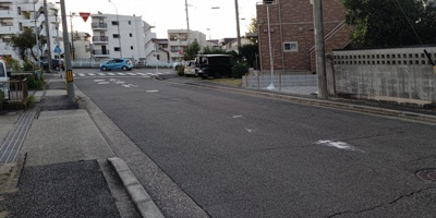 【前面道路含む現地写真】 | 昭和区檀溪通第2期　全1棟　1号棟＜仲介手数料無料＞八事小・駒方中　新築一戸建て | 10/20撮影
昭和区の不動産売買の事ならマックスバリュで住まい相談エムワイホームにお任せください。