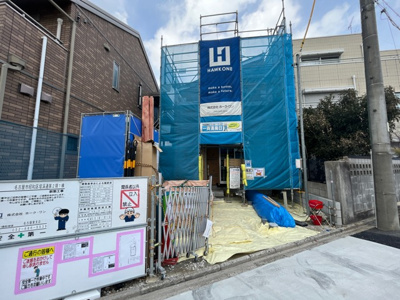 【外観】 | 昭和区檀溪通第2期　全1棟　1号棟＜仲介手数料無料＞八事小・駒方中　新築一戸建て | 2/16撮影
住宅ローンアドバイザーの村田です。住宅ローン審査が通らなかった方、あきらめる前にご相談ください。