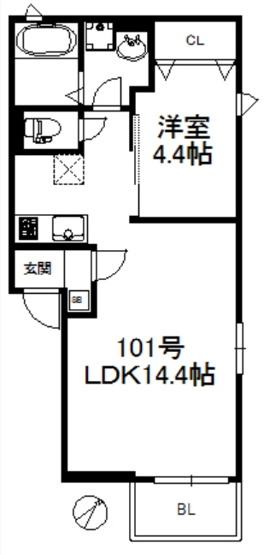 【間取り】 | ルピナス井尻