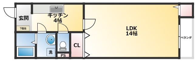 松福園六番館の間取り