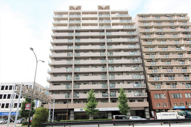 グランシティ三宮の外観|外観は落ち着いています