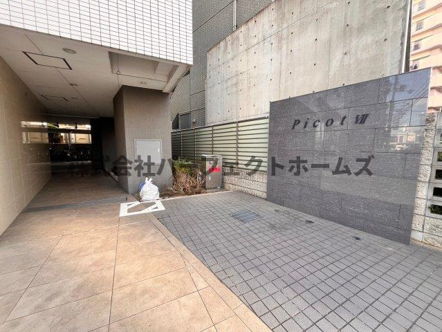 Picot Ⅶのエントランス|ゆとりのあるエントランスです