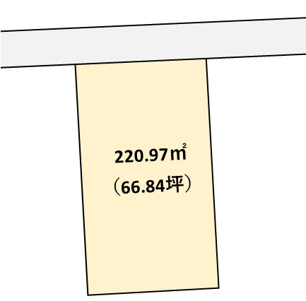 海南市小野田・土地・123764の区画図