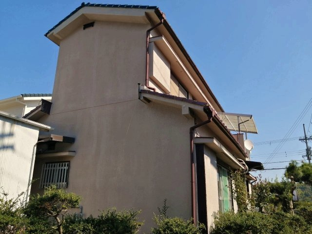 岸和田市尾生町　戸建の外観|南西向きの角住戸