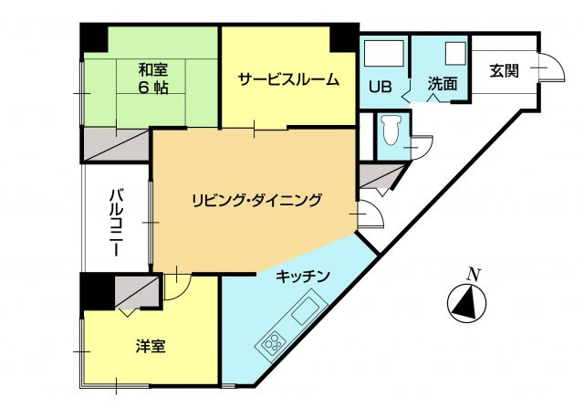 【間取り】 | シティウエストコート