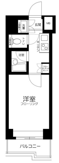 【間取り】 | ルーブル武蔵小杉