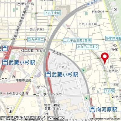 【地図】 | ルーブル武蔵小杉