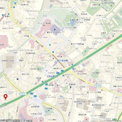 【地図】 | デュオ・スカーラ西麻布タワーＥＡＳＴ