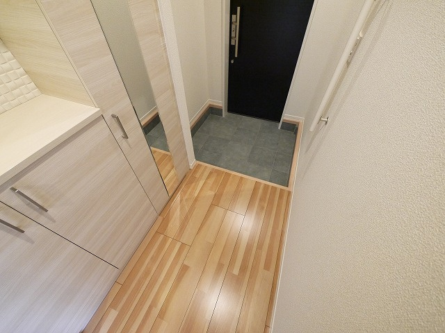 ヴィラフォーレの玄関|落ち着いた玄関です