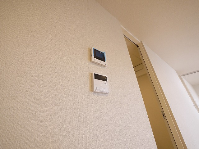 ヴィラフォーレのセキュリティ|モニター付きインターホンです