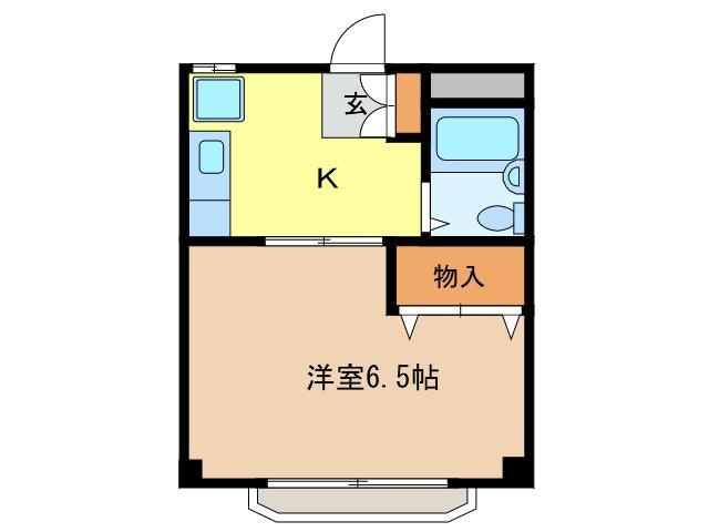 【間取り】 | 宝ハイツ