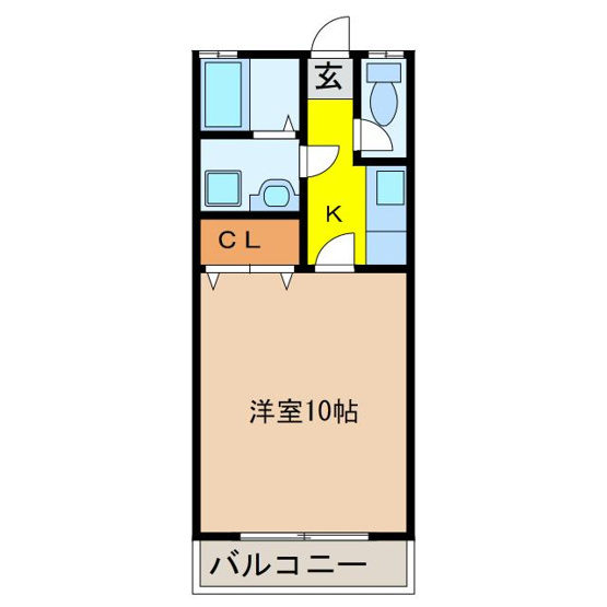 【間取り】 | トレンディ平野　A