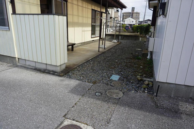【駐車場】 | 飯塚貸家 | この区画は軽自動車のみ