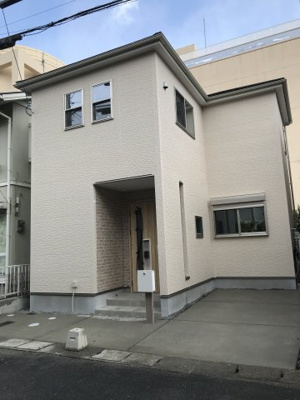 【外観】 | 大津市坂本7丁目24-27　新築分譲 | 内覧可能です。
2022年月2月21日撮影。