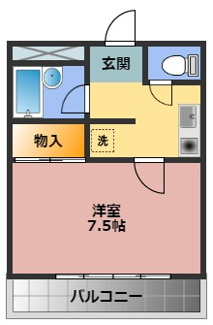 【間取り】 | ストーンパレス2
