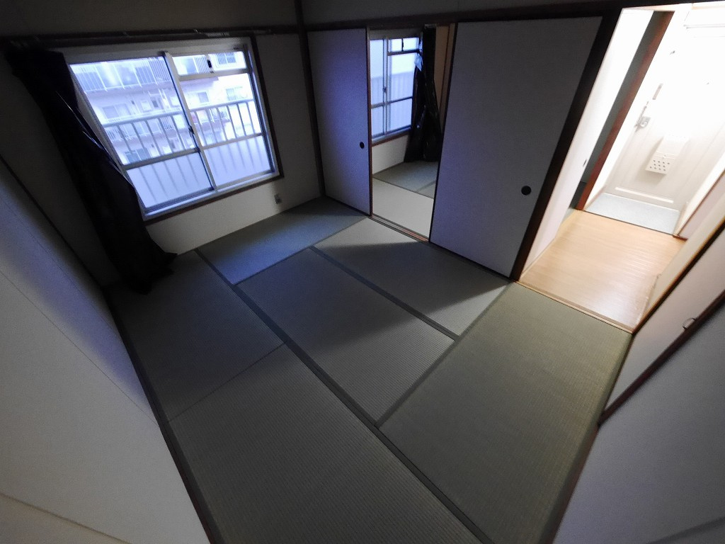 東垂水1号棟の寝室