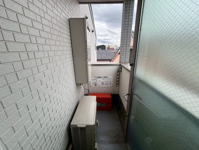 グラシアスコート長瀬( 近畿大学 一人暮らし )のバルコニー