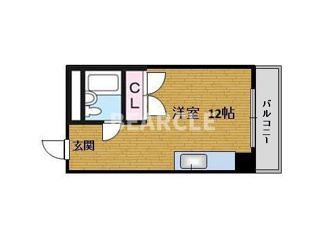 【間取り】 | プレアール伏見深草Ⅱ