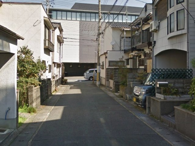 【前面道路含む現地写真】 | 山科区小山中ノ川町　中古テラスハウス