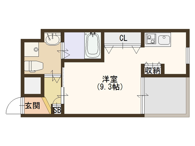 【間取り】 | エムズコート玉出