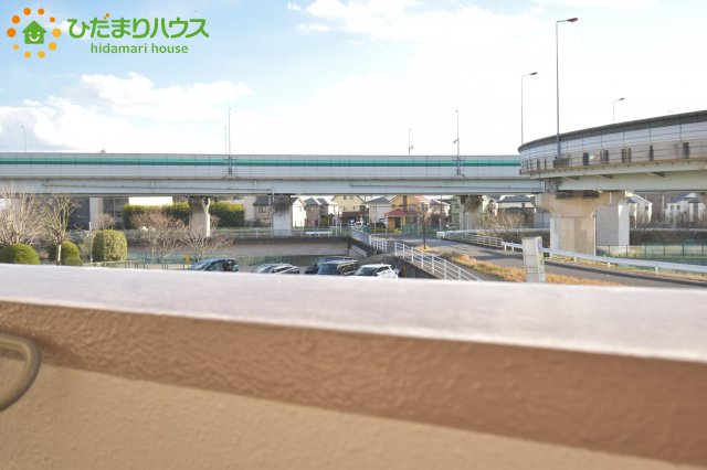 西区宝来　中古マンション　ガーテ大宮指扇の展望|眺めもいいです。