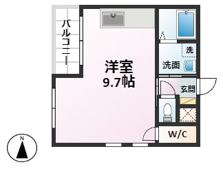 【間取り】 | セゾンエフ | お部屋は2階です