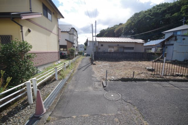宇都宮市大曽２丁目　土地の前面道路含む現地写真