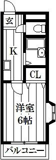 【間取り】 | ラ・ガーディアⅡ