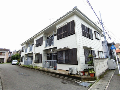 【外観】 | メゾン平田 | 南武線「津田山」駅まで徒歩圏内！郵便局やコンビニが近くて便利な立地の2階建てアパートです☆