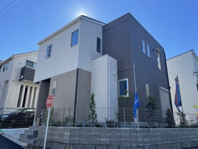 【外観】 | 仲介手数料無料　多摩市聖ヶ丘5丁目新築戸建て3棟　３号棟