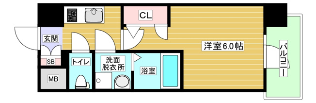 【間取り】 | エスリードレジデンス大阪WEST