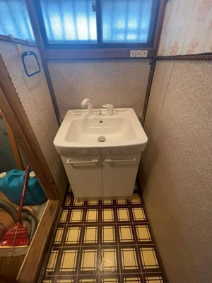 【洗面所】 | 山科区日ノ岡朝田町　中古戸建