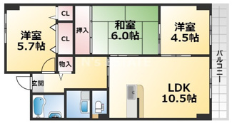 【間取り】 | エスペラール神戸