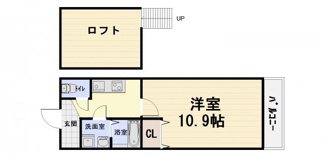 【間取り】 | フジパレス津久野Ⅱ番館