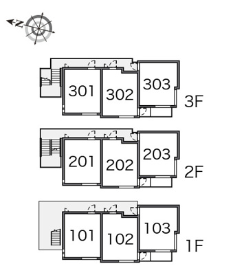【区画図】 | シンコーポ南烏山