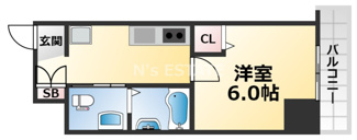 【間取り】 | u-ro湊川公園前