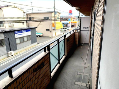 【バルコニー】 | 稲善マンション　