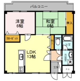 【間取り】 | 稲善マンション　