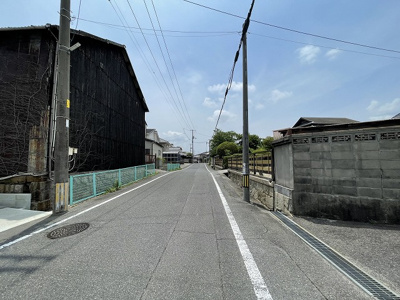 【前面道路含む現地写真】 | 西大寺南2丁目土地 | ◆◇前面道路写真(南東)◇◆