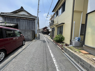 【前面道路含む現地写真】 | 西大寺南2丁目土地 | ◆◇前面道路写真(北東)◇◆