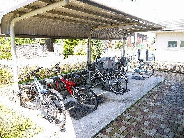 プランドールソフィアのその他共用部分|自転車置き場