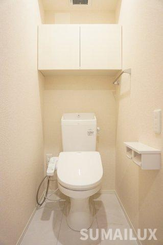 合志市須屋のアパートのトイレ