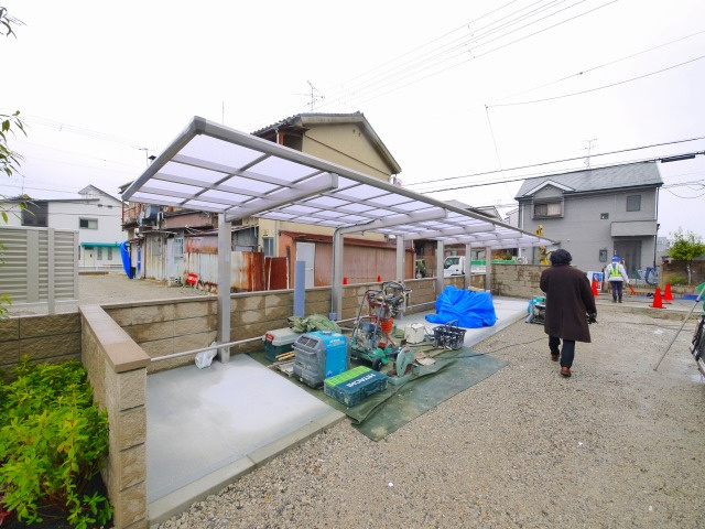 リラフォート大安寺のその他共用部分|駐輪場です