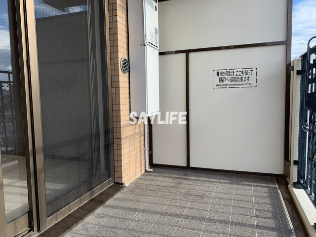 Luxe緑橋のバルコニー
