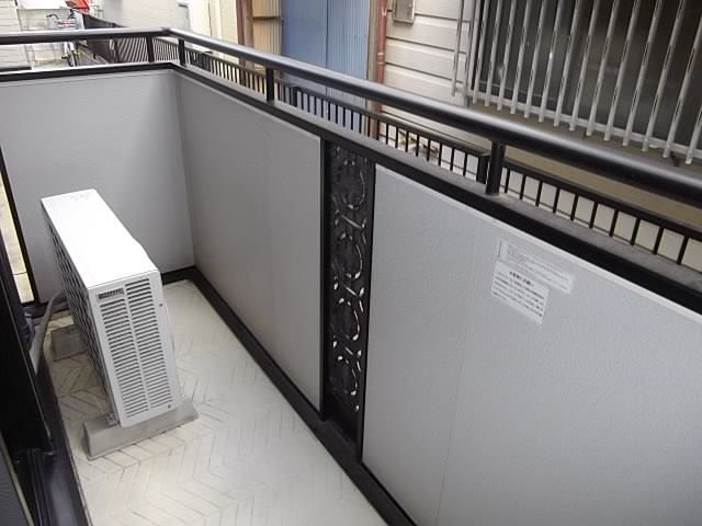 ヴィラ・ウィステリアのバルコニー