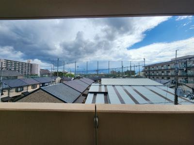 レジェンド太秦の展望|南向き眺望